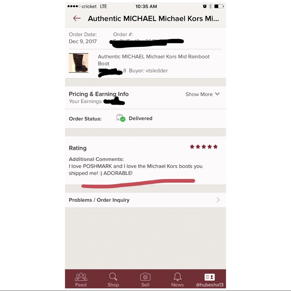 Authentic MICHAEL Michael Kors  Mid Rainboot Boot - Picture 2 of 6